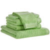 FROTTIERSET NOS Hellgrün 5-teilig  - Hellgrün, Basics, Textil (36/25cm) - Bio:Vio