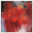 Abstraktes KEILRAHMENBILD - Rot, Textil (80/80cm) - WIEDEMANN