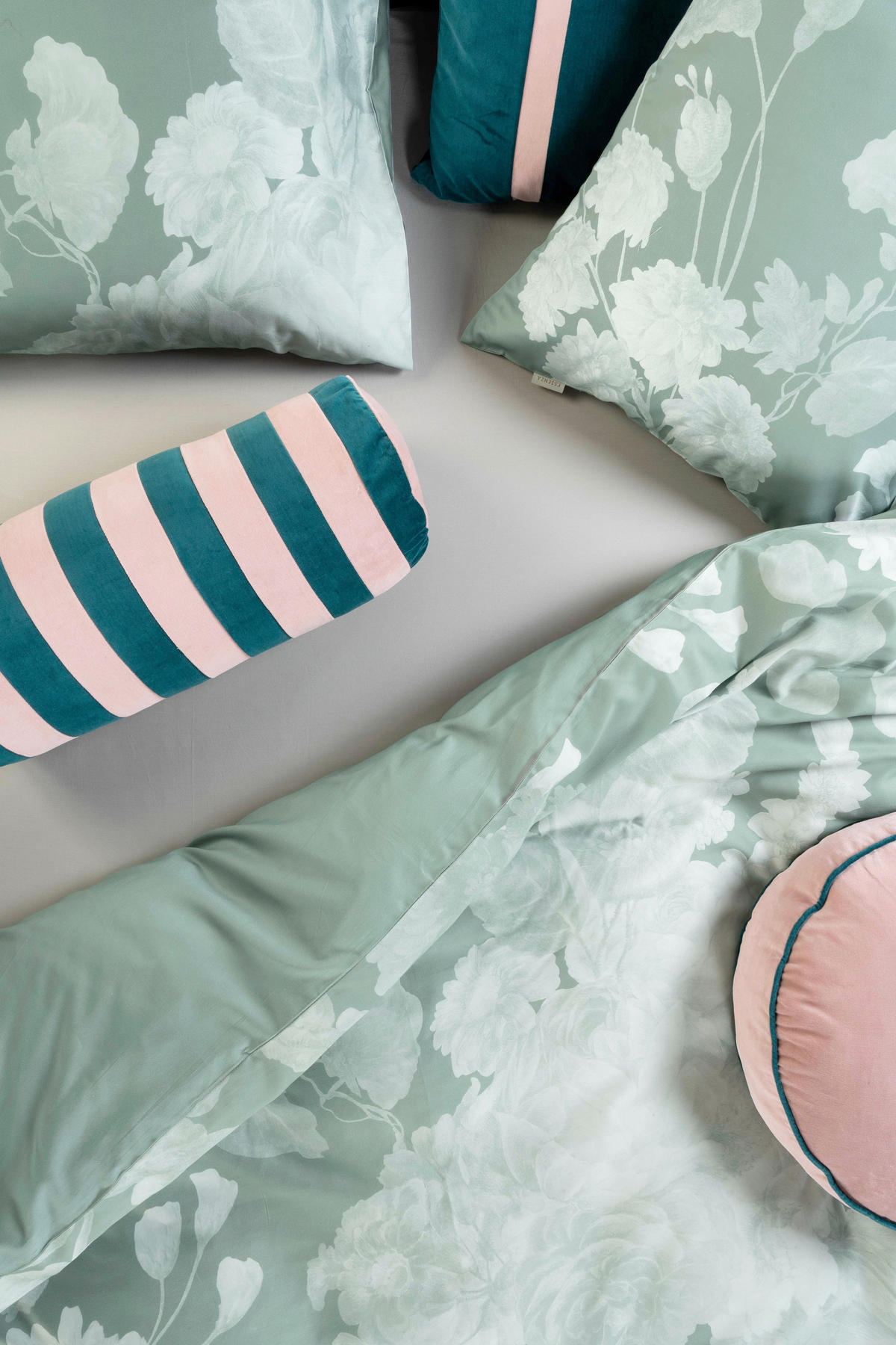 POSTELJINA 135/200 cm   - boje kadulje, Konvencionalno, tekstil (135/200cm) - Essenza