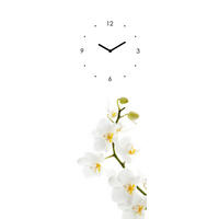 NÁSTĚNNÉ HODINY vícebarevná 20/60/3,1 cm - vícebarevná, Natur, sklo (20/60/3,1cm) - Euroart