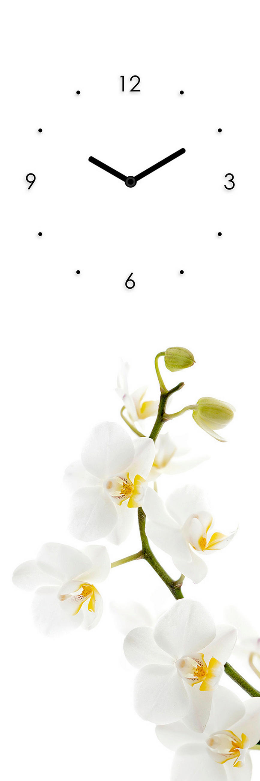 NÁSTĚNNÉ HODINY vícebarevná 20/60/3,1 cm - vícebarevná, Natur, sklo (20/60/3,1cm) - Euroart