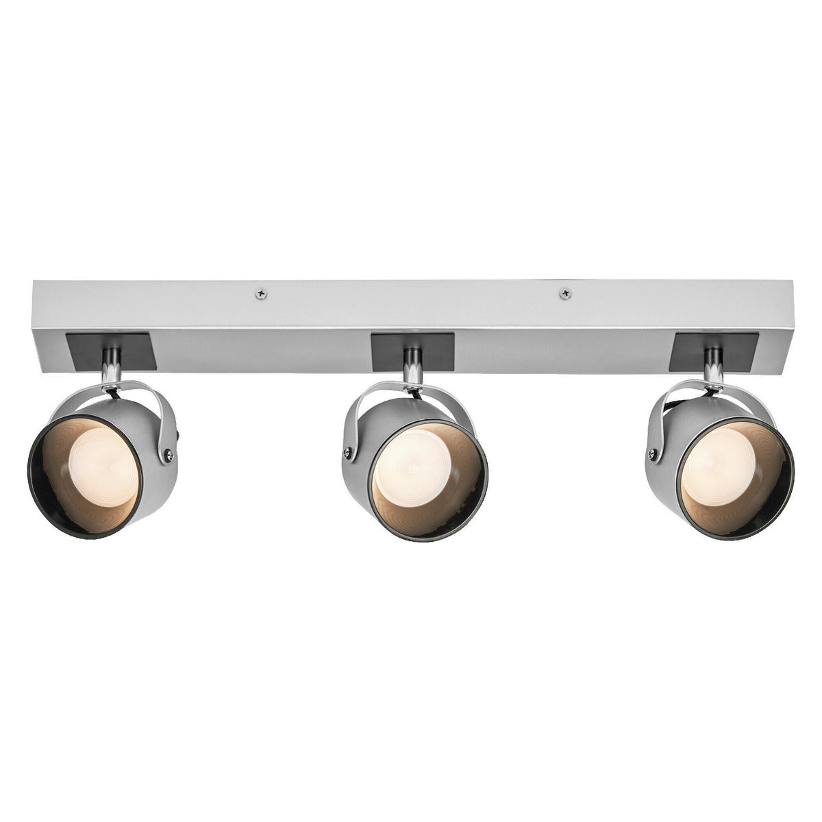 LED-STRAHLER 50/8,3/15 cm   - Silberfarben, Basics, Kunststoff/Metall (50/8,3/15cm) - Osram