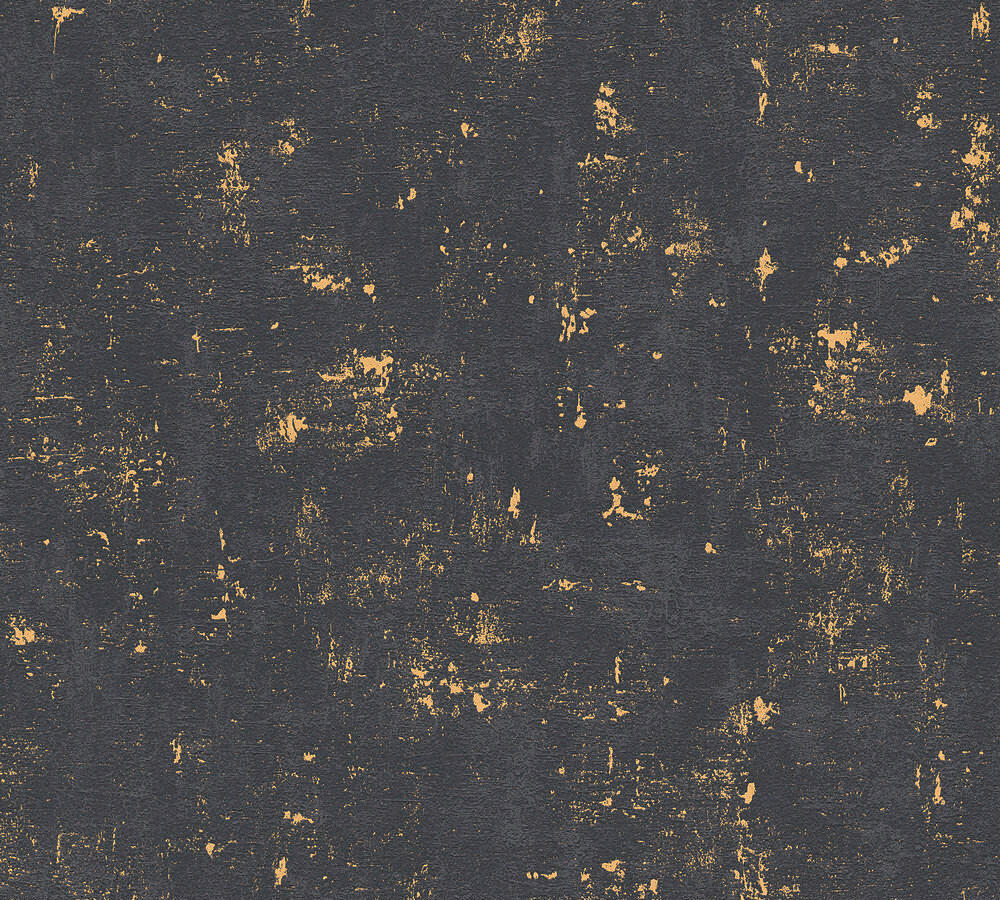 TAPETA VINILNA  crna, zlatne boje  - zlatne boje/crna, Trend, papir (53*1000cm)