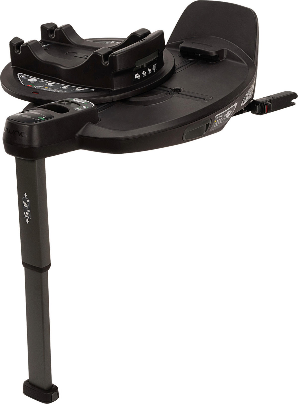 ISOFIXSTATION Base Curv  - Schwarz, Basics, Kunststoff - Nuna