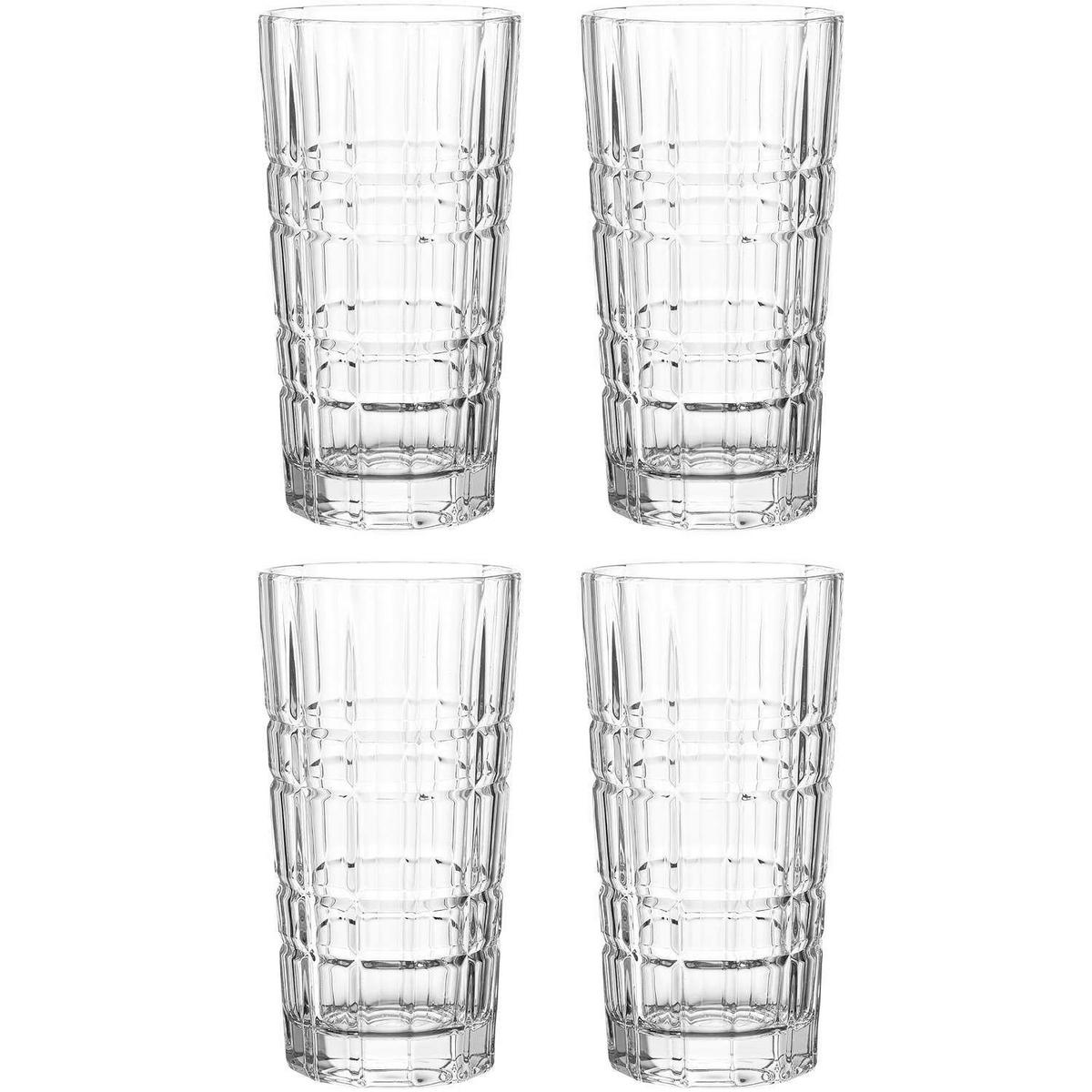 GLÄSERSET Spiritii 4-teilig  - Transparent, LIFESTYLE, Glas (8,00/15,10/8,00cm) - Leonardo