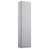 GARDEROB MED GÅNGJÄRN 47/229/54 cm 1-dörrar - aluminiumfärg/ljusgrå, Modern, trämaterial (47/229/54cm) - Rauch Möbel