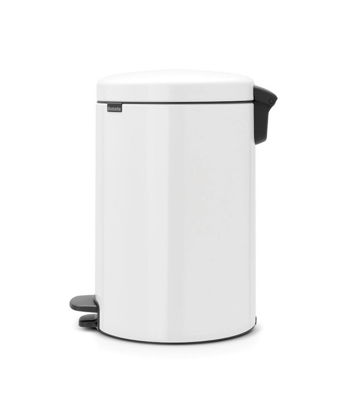 ODPADKOVÝ KOŠ  20 l - bílá, Design, kov/plast (29/46,7/38cm) - Brabantia
