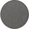 OUTDOORTEPPICH 200 cm GIZA Schwarz  - Schwarz, Basics, Textil (200cm) - Novel