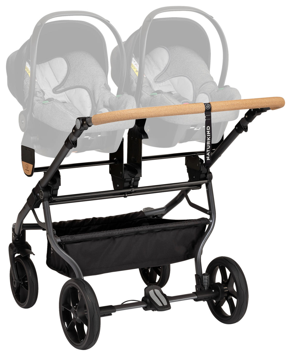 KINDERWAGENGESTELL LARS  - Basics (106/80/108cm) - Naturkind