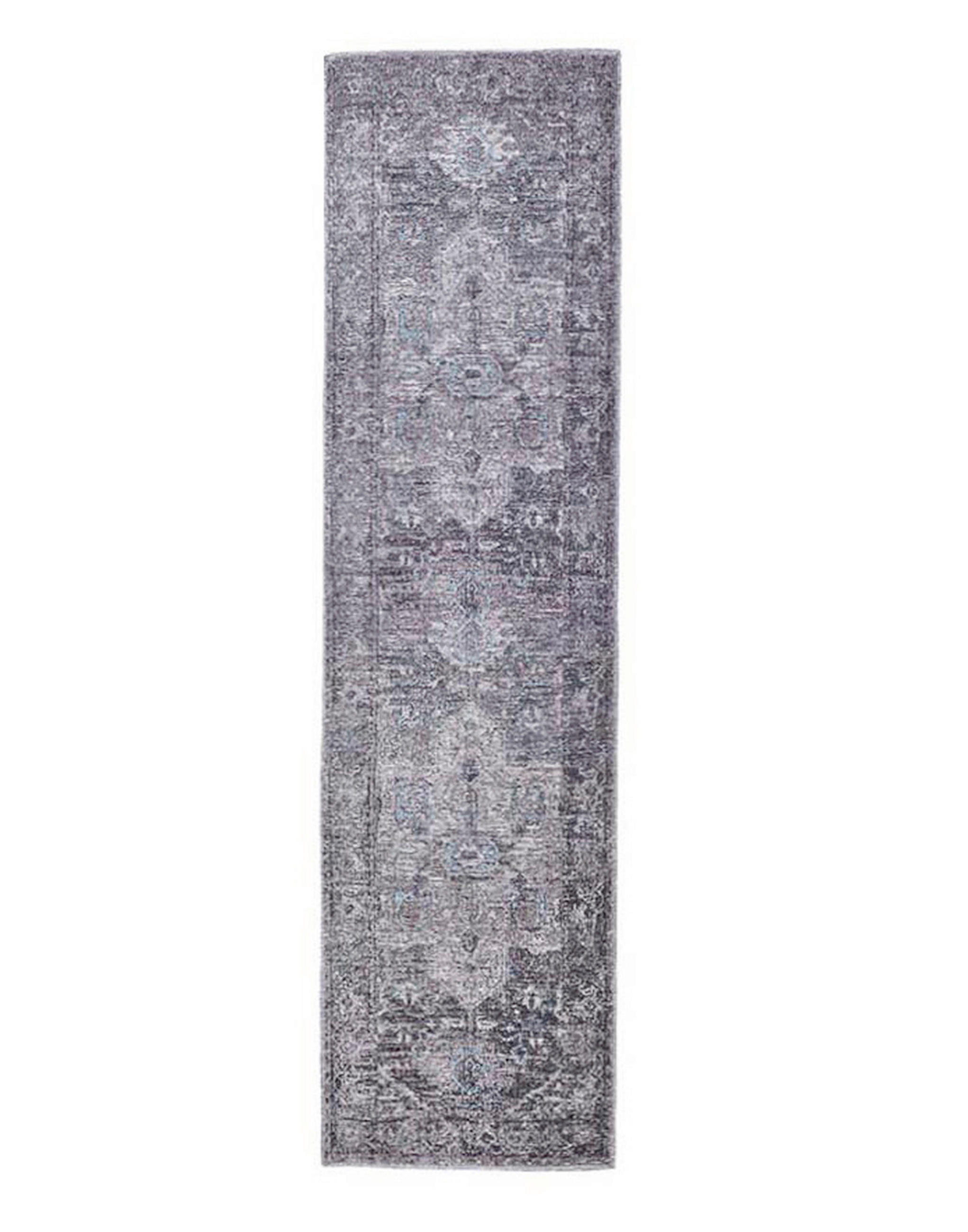 FLACHWEBETEPPICH 60/230 cm Grau  - Grau, Design, Textil (60/230cm) - Tom Tailor
