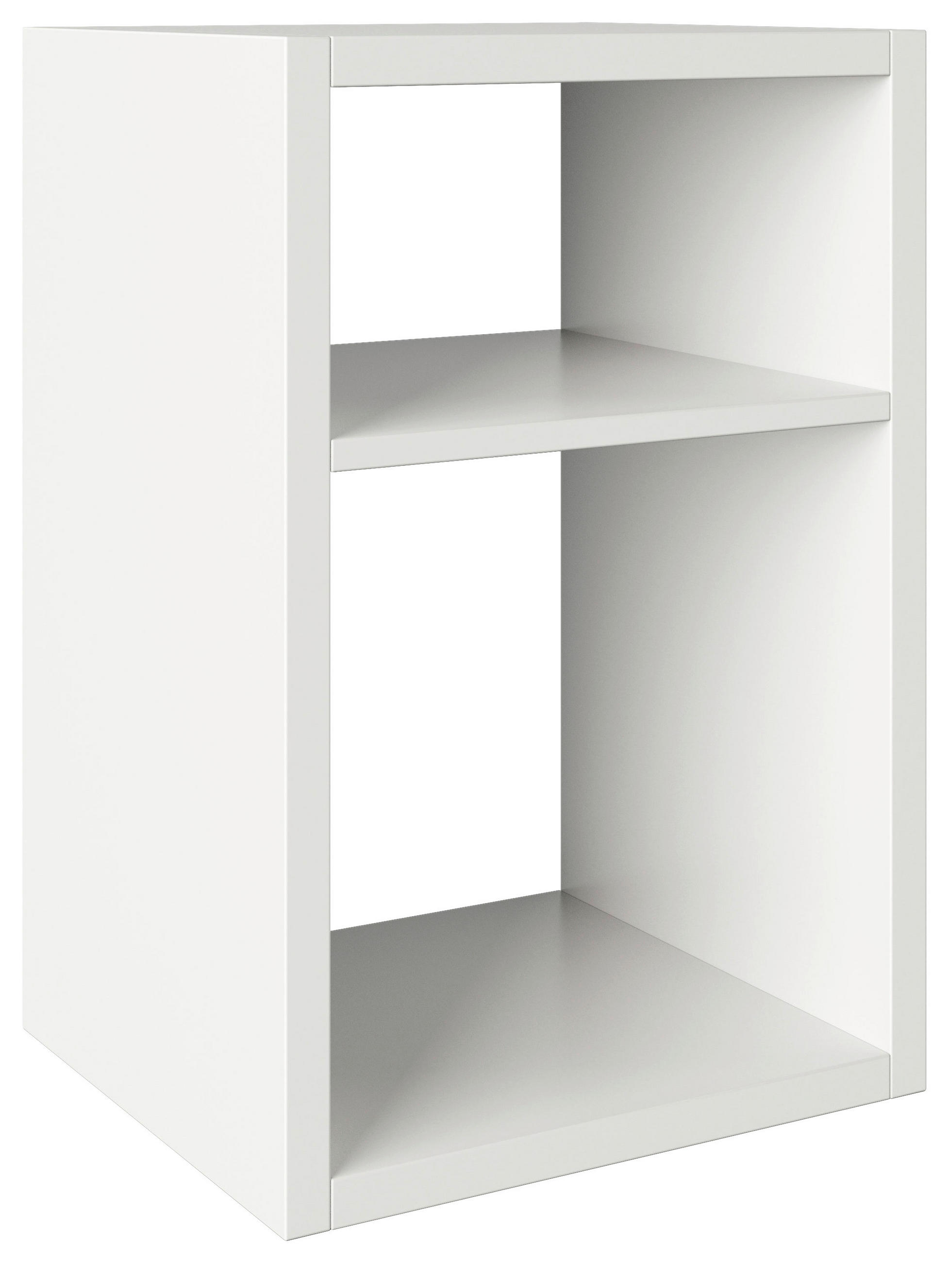 REGAL Weiß - Weiß, Basics, Holzwerkstoff (58/39/34cm) - MID.YOU