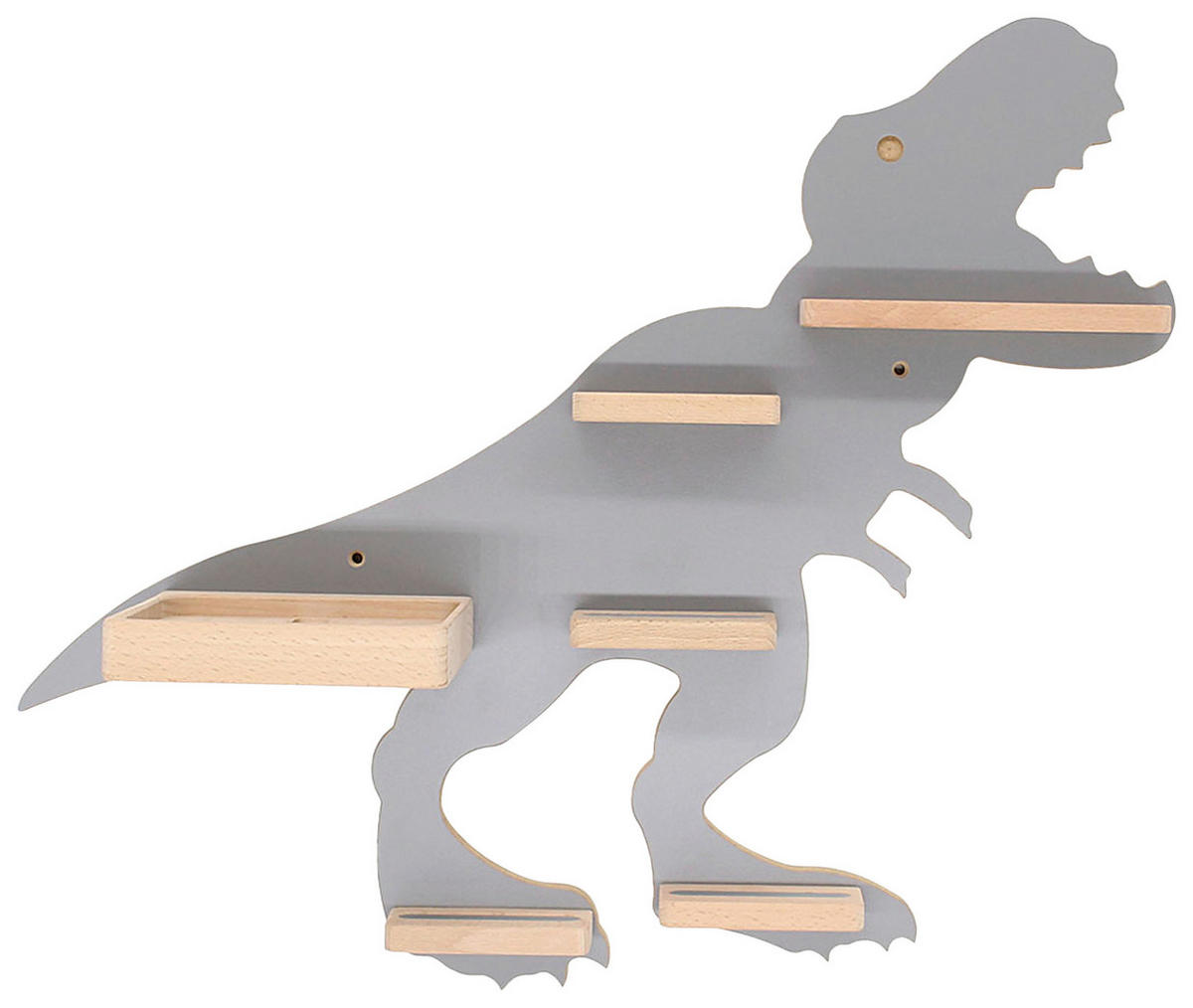 KINDERREGAL  - Grau, Modern, Holzwerkstoff (52/44/19cm) - Livetastic