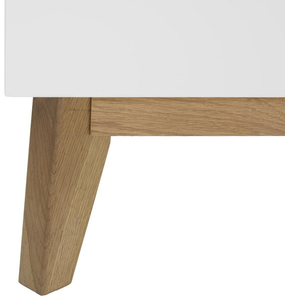 SEKRETÄR   - Eichefarben/Weiß, MODERN, Holz/Holzwerkstoff (96,7/115/40,5cm) - Novel
