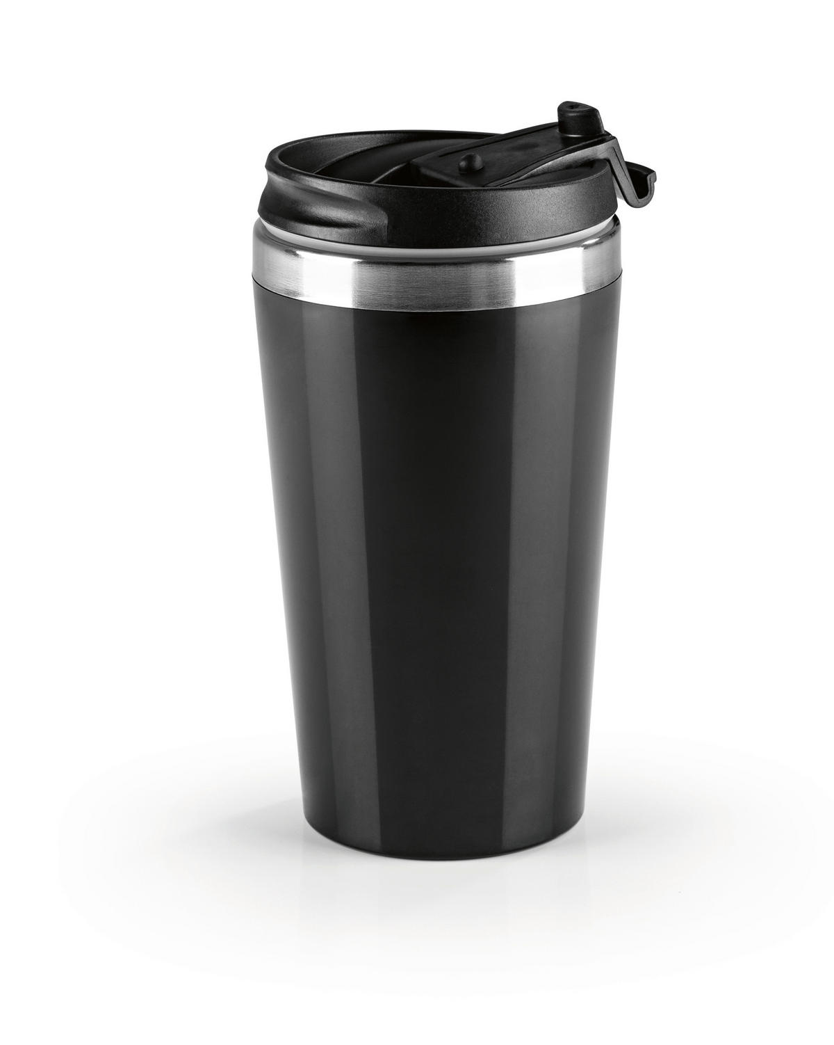 FILTERKAFFEEMASCHINE  - Silberfarben/Schwarz, Basics, Kunststoff/Metall (17,5/12,5/24,5cm)