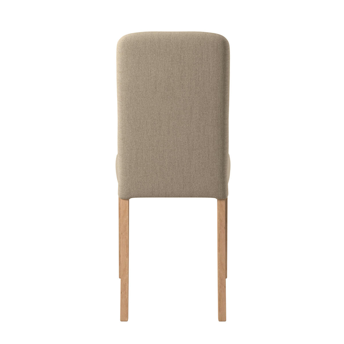 STUHL - Eichefarben/Beige, KONVENTIONELL, Holz/Textil (43/91/58cm) - Livetastic