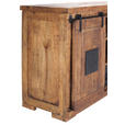 SIDEBOARD  in 145/85/45 cm  - Schwarz/Naturfarben, KONVENTIONELL, Holz/Holzwerkstoff (145/85/45cm) - Landscape