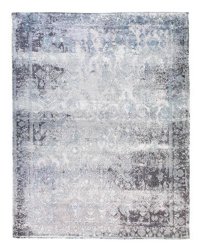 VINTAGE-TEPPICH 160/230 cm Blau, Grau rechteckig  - Blau/Grau, Trend, Textil (160/230cm) - Novel