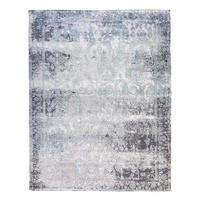 VINTAGE-TEPPICH 160/230 cm Blau, Grau rechteckig  - Blau/Grau, Trend, Textil (160/230cm) - Novel