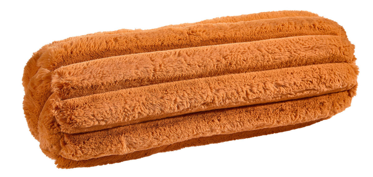 FELLKISSENHÜLLE  - Terracotta, Textil (22/70cm) - Novel