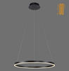 LED-HÄNGELEUCHTE 58,5/58,5/120 cm   - Anthrazit, Design, Kunststoff/Metall (58,5/58,5/120cm)