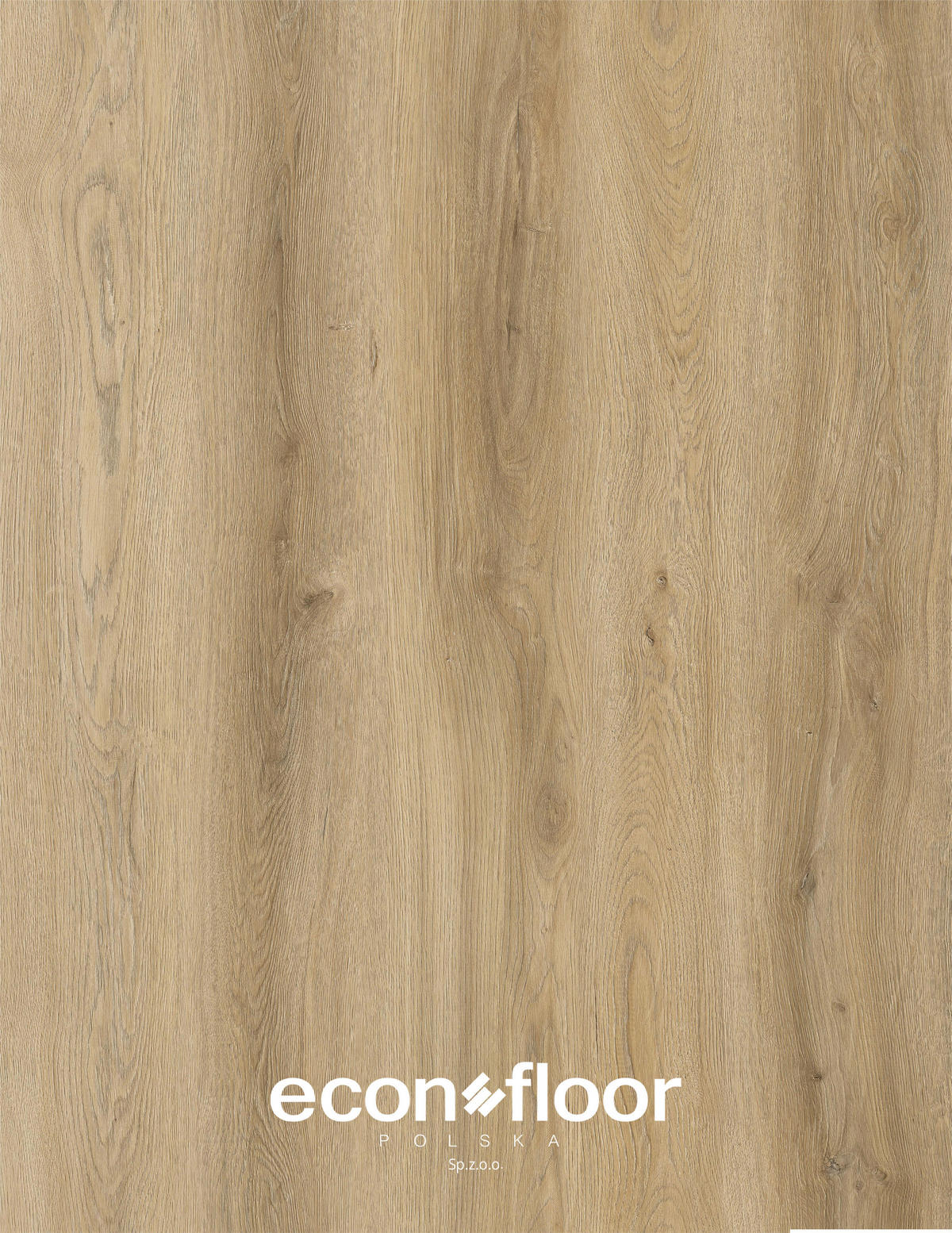 VINYLBODEN Econfloor LA BOHEME 55 OAK NATURAL  per  m² - Graubraun, Basics, Kunststoff/Stein (23/128/0,57cm)