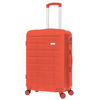 REISEKOFFER Rot  - Rot, Design, Kunststoff/Textil (66/43/26cm) - Novel