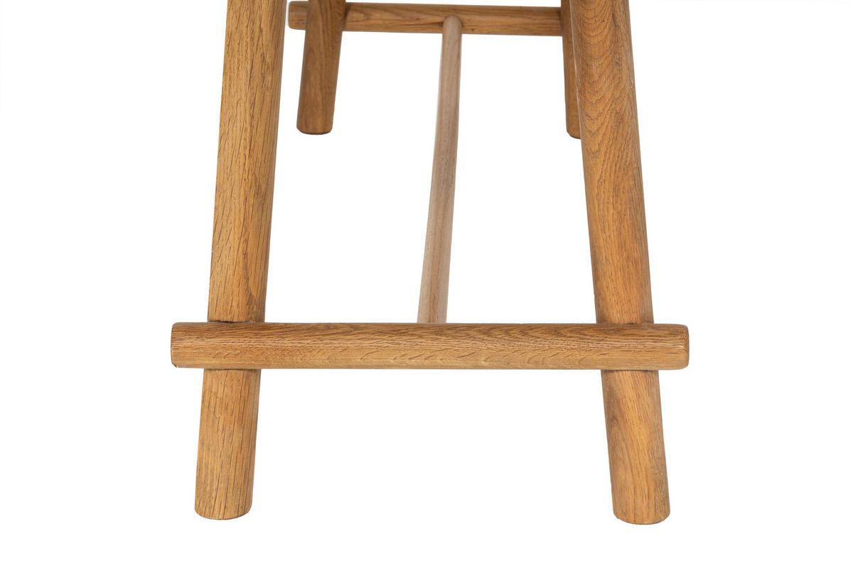 HOCKERBANK 90/45/30 cm Eichefarben Eiche massiv  - Eichefarben, Natur, Holz (90/45/30cm) - Linea Natura