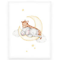 HEBKÁ DEKA - modrá/žltá, Konventionell, textil (75/100cm)