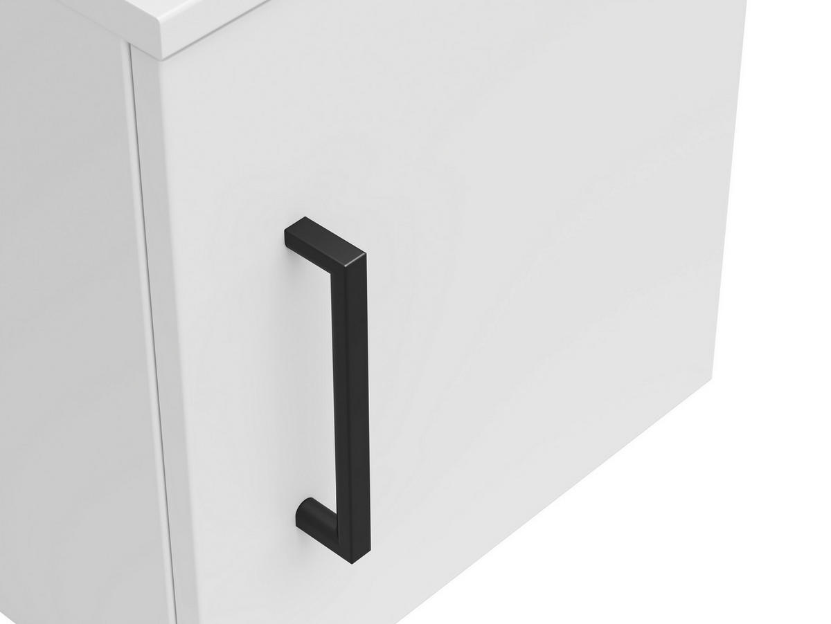 AUFSATZSCHRANK 30/35/40 cm  in  - Schwarz/Weiß, MODERN, Holzwerkstoff/Kunststoff (30/35/40cm) - Carryhome