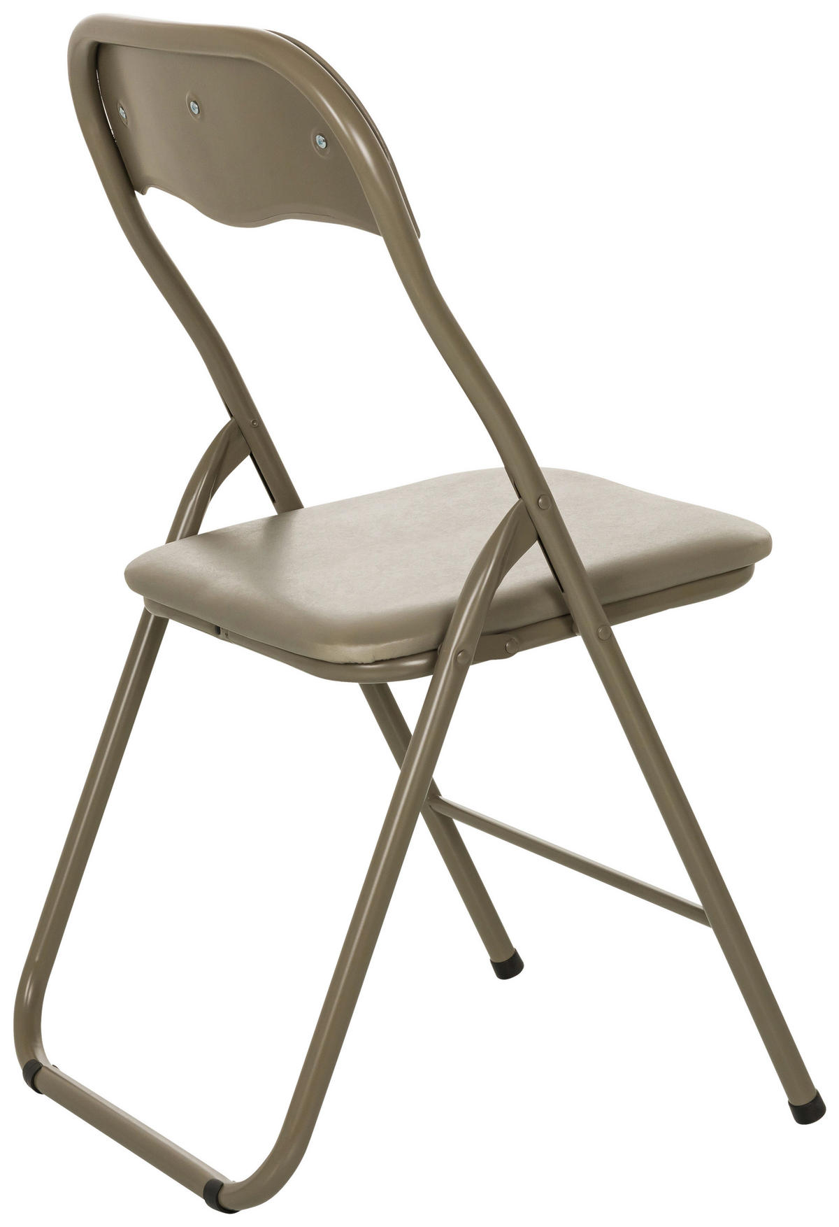 SKLÁDACÍ ŽIDLE, šedohnědá - šedohnědá, Moderní, kov (44/81/48cm) - MID.YOU