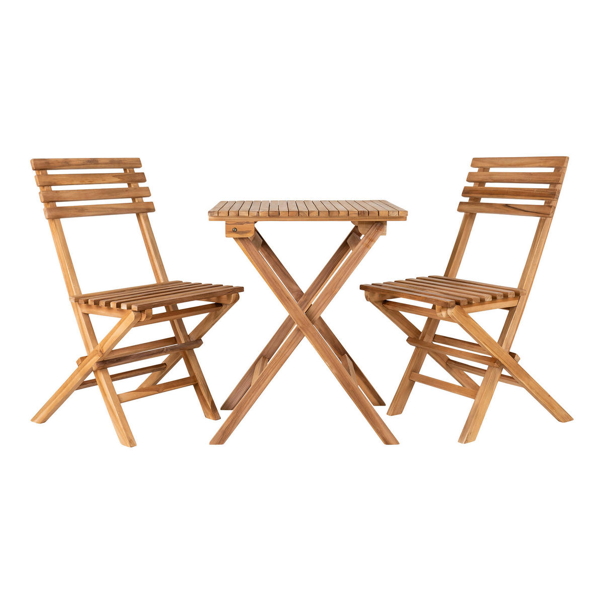 BALKONGMÖBLER SET trä  - brun, Modern, trä (60/50/75/89/60/46cm) - MID.YOU