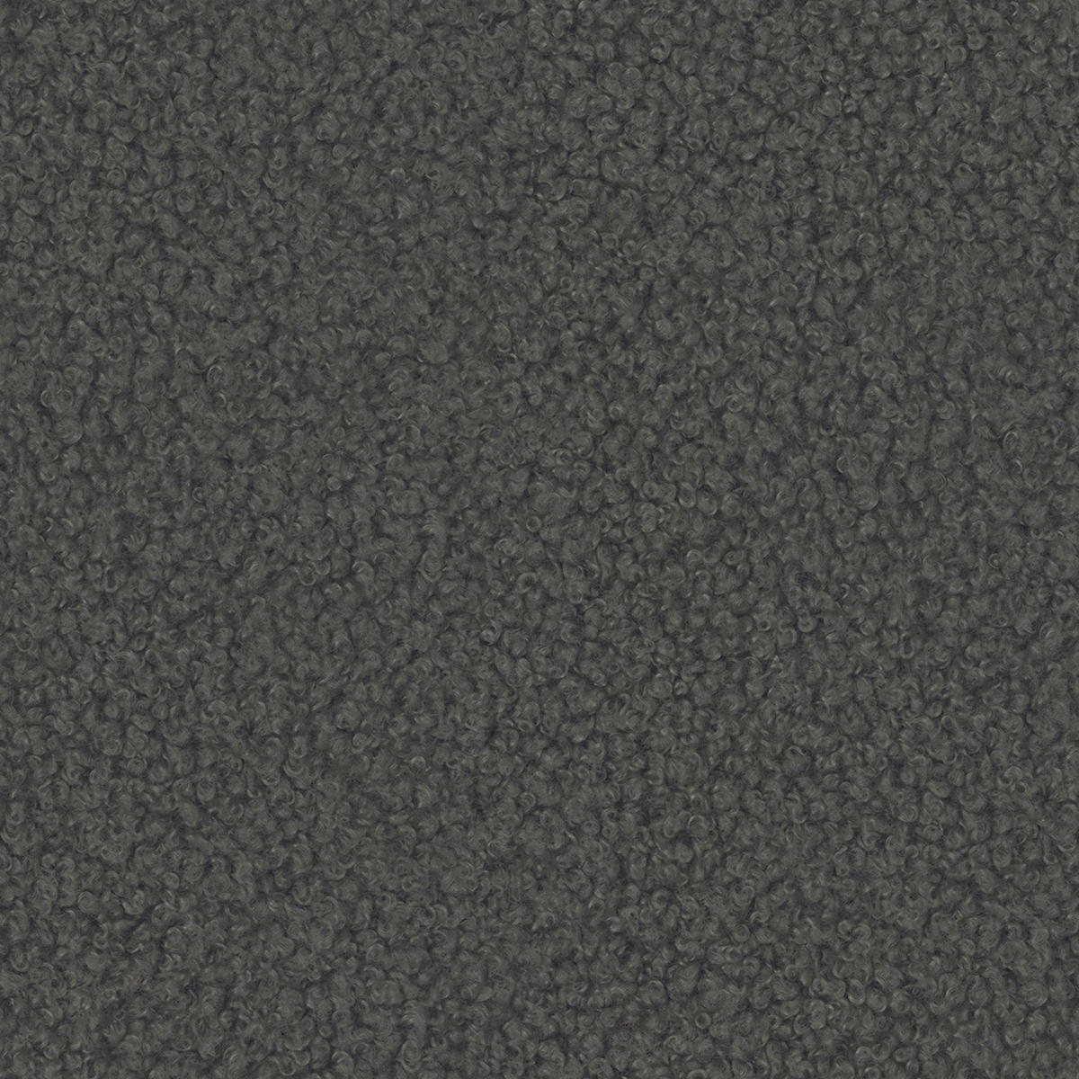 ECKSOFA Dunkelgrau Bouclé Zierkissen, Rückenkissen, Bettkasten, Schlaffunktion, Rücken echt, Liegefläche im Originalstoff  - Dunkelgrau/Schwarz, MODERN, Kunststoff/Textil (190/280cm) - Carryhome