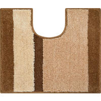 WC-VORLEGER Beige 49/60 cm  - Beige, Basics, Kunststoff/Textil (49/60cm) - Grund