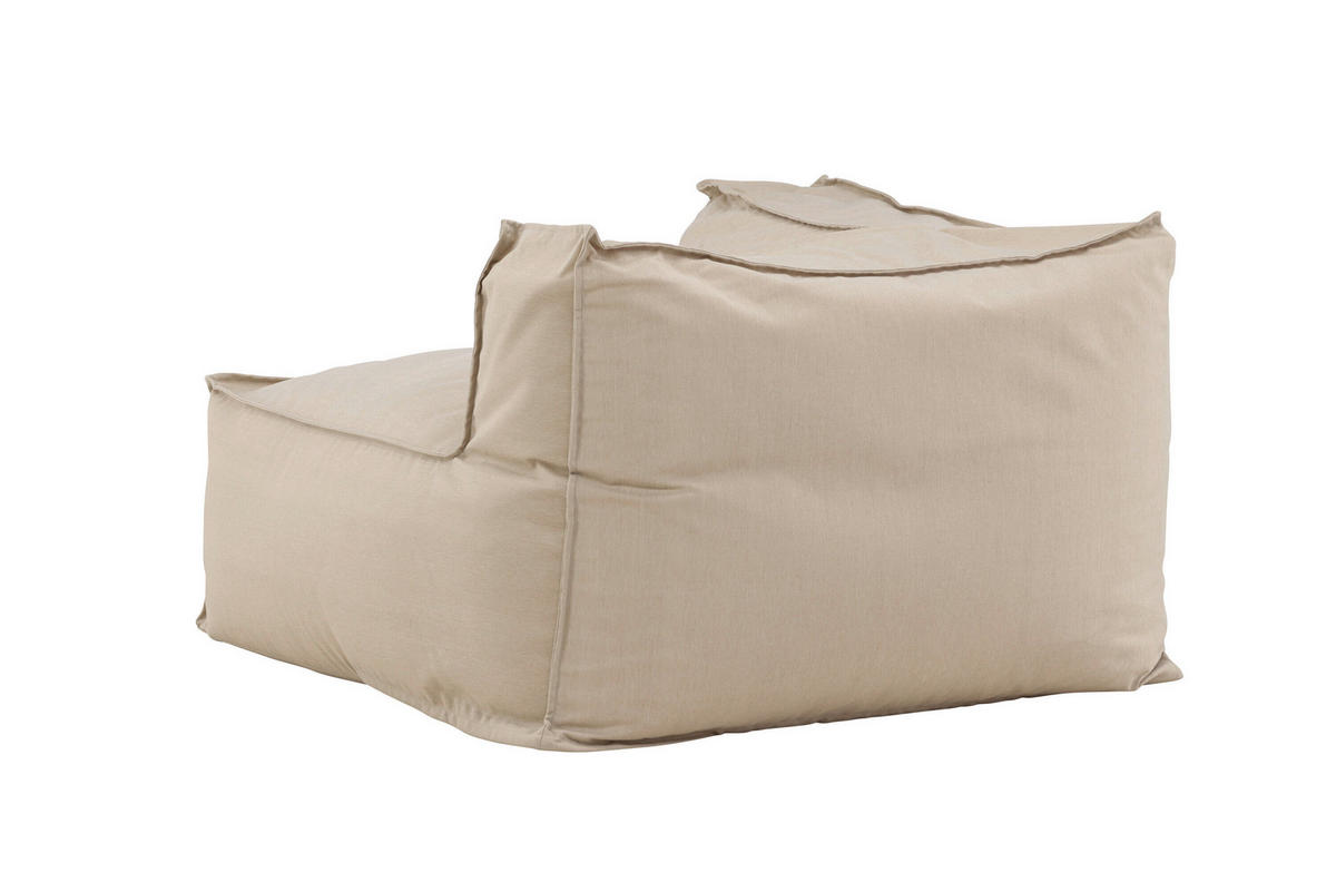 LOUNGESESSEL  - Beige, MODERN, Textil (105/75/105cm) - Gardenson