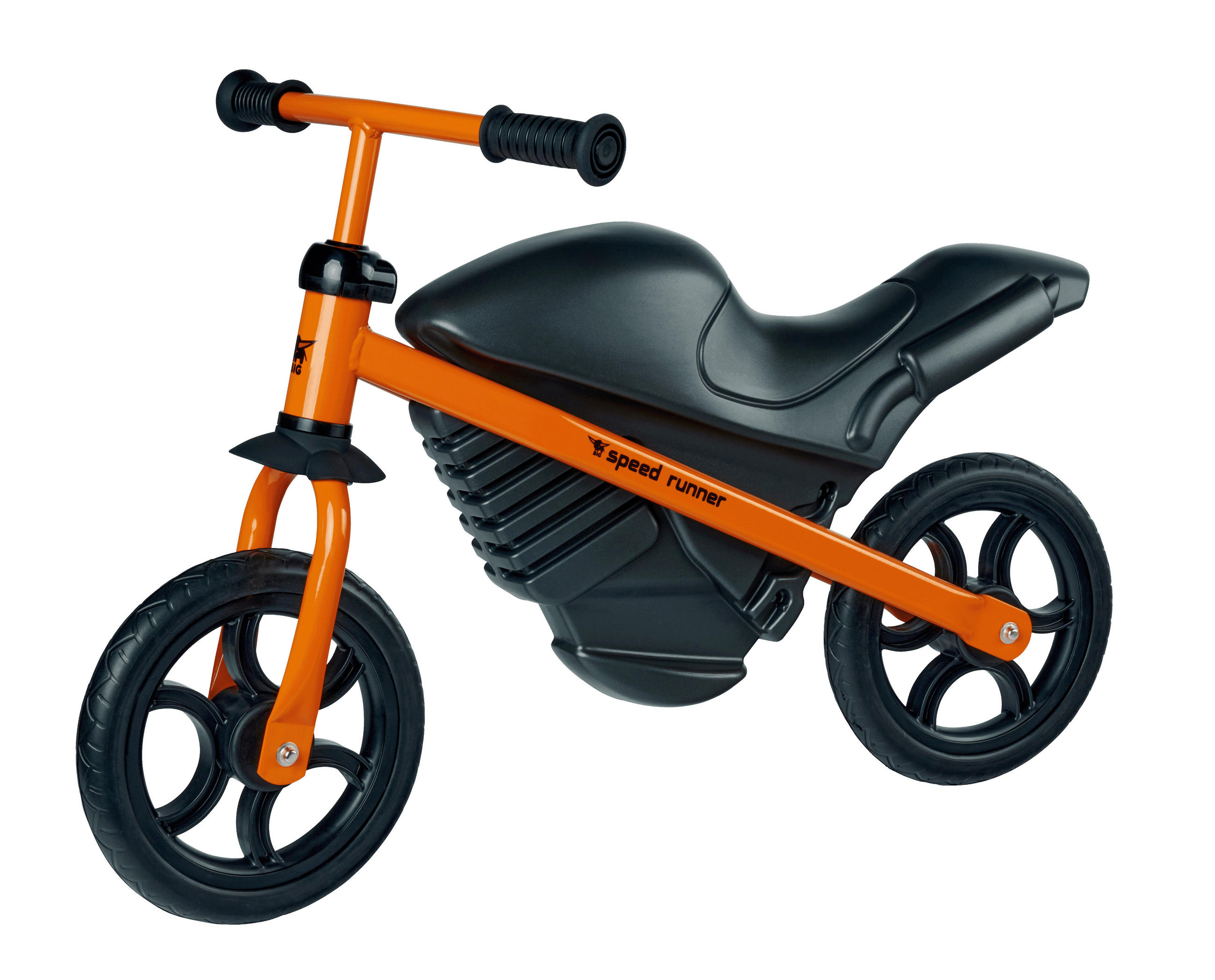 LAUFRAD BIG Speed Runner - Schwarz/Orange, Basics, Kunststoff/Metall (79/39/52cm) - BIG