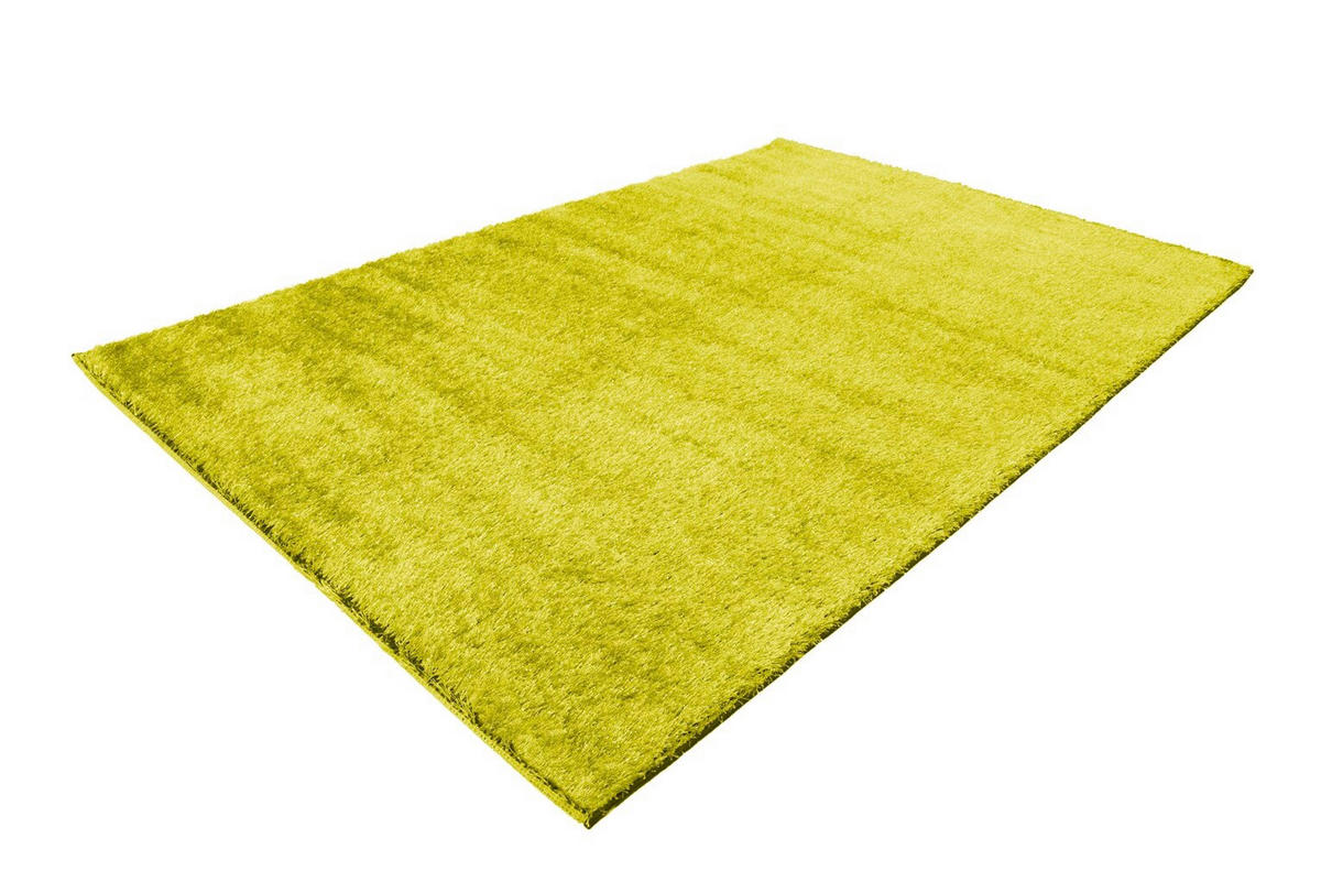 HOCHFLORTEPPICH 120/180 cm Hellgrün rechteckig  - Hellgrün, Basics, Textil (120/180cm) - Kayoom