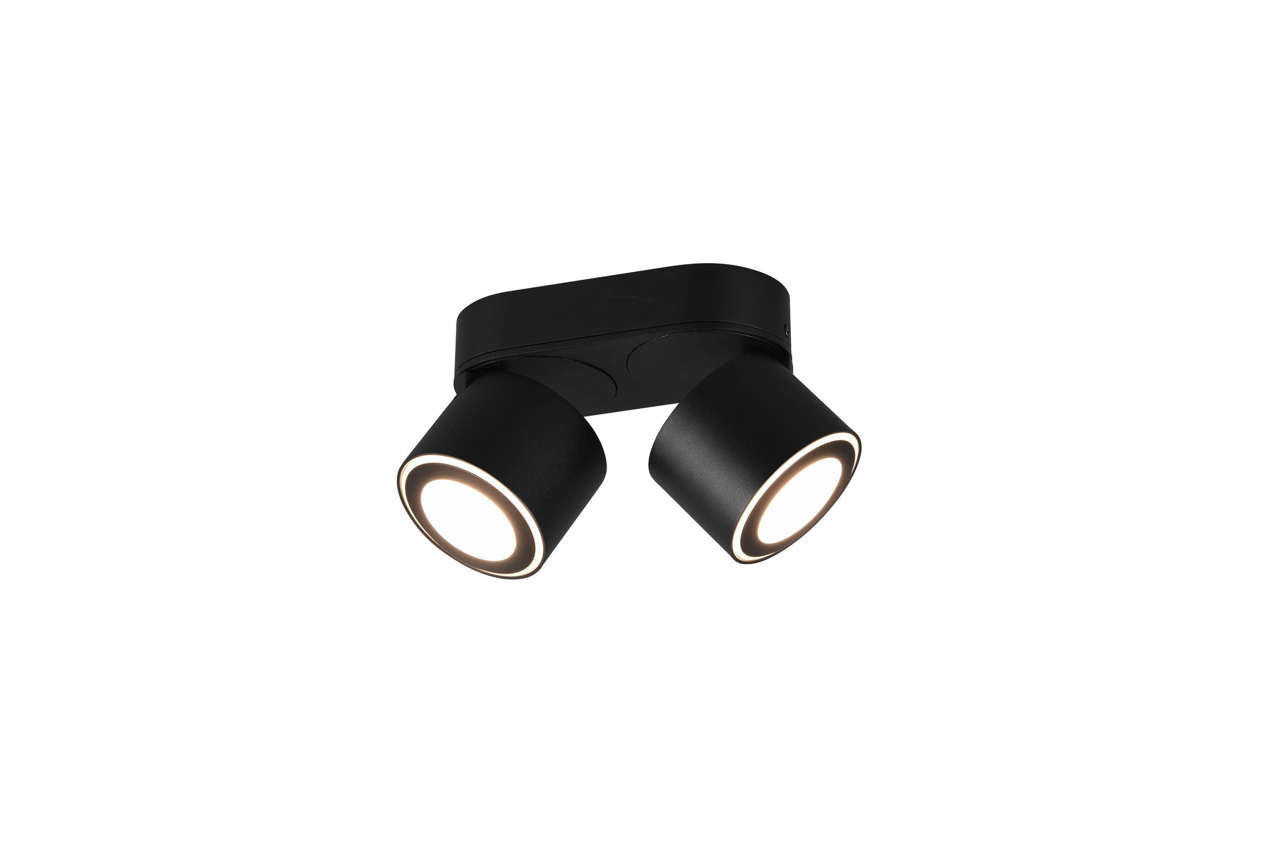 LED-STRAHLER - Schwarz, Design, Metall (17/10,6cm)