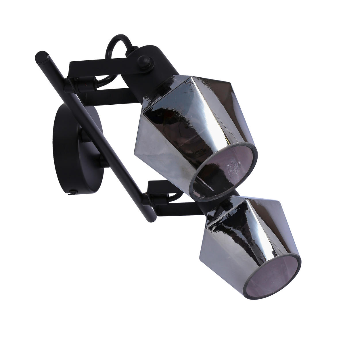SPOTLIGHT Randi 44/9/22 cm   - svart, Design, metall/glas (44/9/22cm)