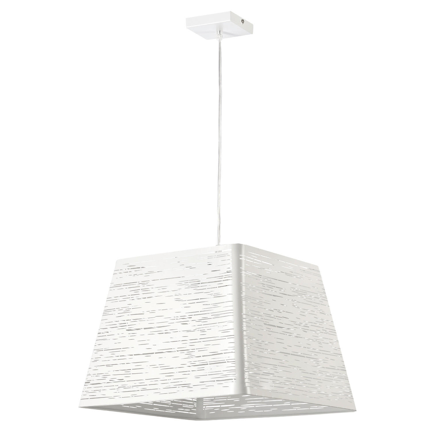 XXXLutz Hängeleuchte Weiß 110 cm