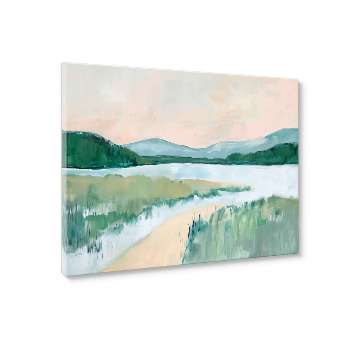 LEINWANDBILD Landschaft & Natur 70/100 cm  - Multicolor, Basics, Holz/Textil (70/100cm)