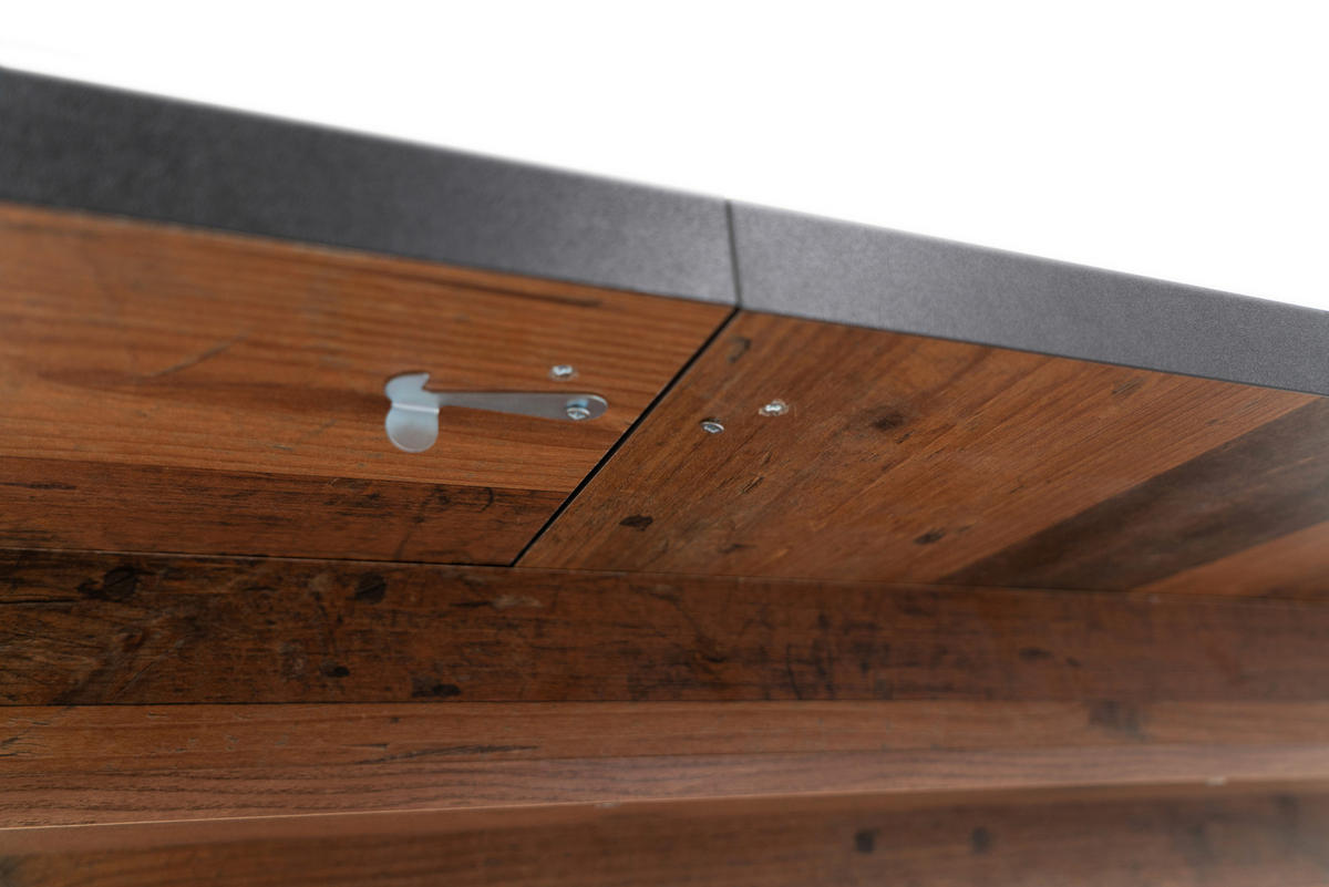 ESSTISCH Braun rechteckig  ausziehbar  - Braun, KONVENTIONELL, Holzwerkstoff (160/90/75cm) - MID.YOU