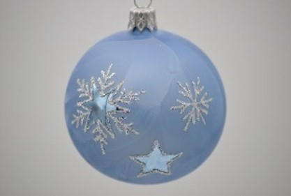 CHRISTBAUMKUGEL 7 cm  - Dunkelrot, Basics, Glas/Metall (7cm) - X-Mas