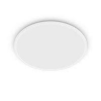 SPOLJNA PLAFONJERA  - bela, Osnovno, metal/plastika (25/25/2.3cm) - Philips