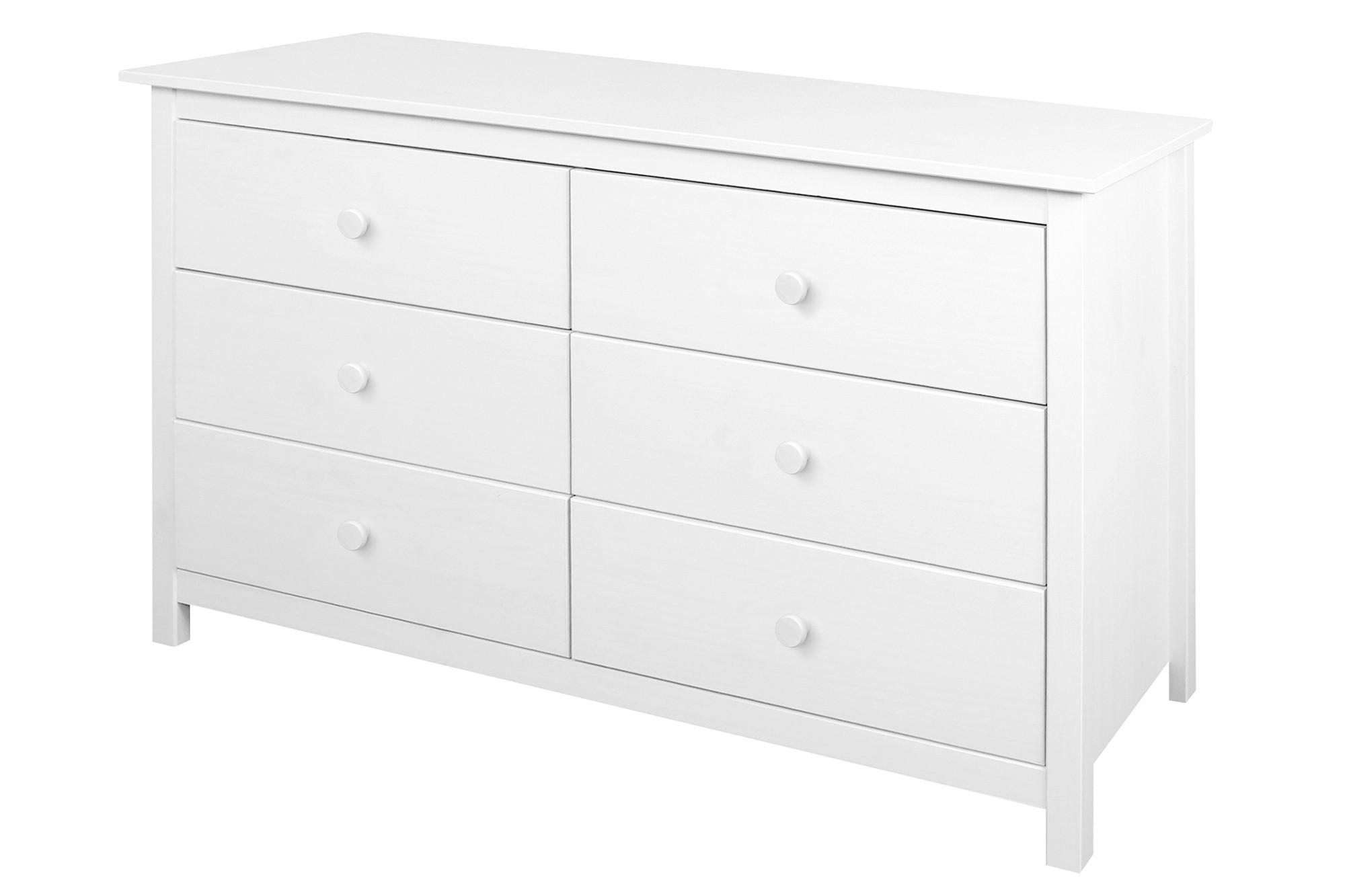 KOMMODE  in 130/80/45 cm  - Weiß, Natur, Holz (130/80/45cm) - Livetastic