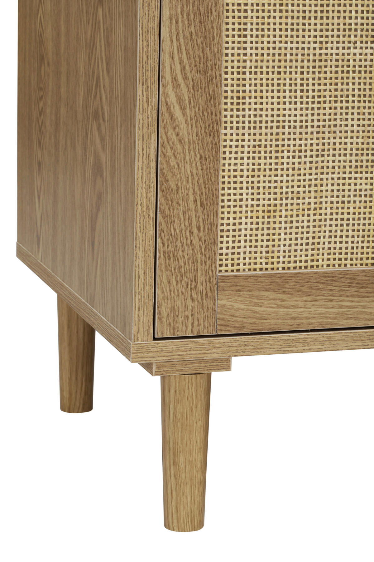 SIDEBOARD 140/80/39 cm  - Schwarz/Naturfarben, Natur, Holz/Holzwerkstoff (140/80/39cm) - MID.YOU