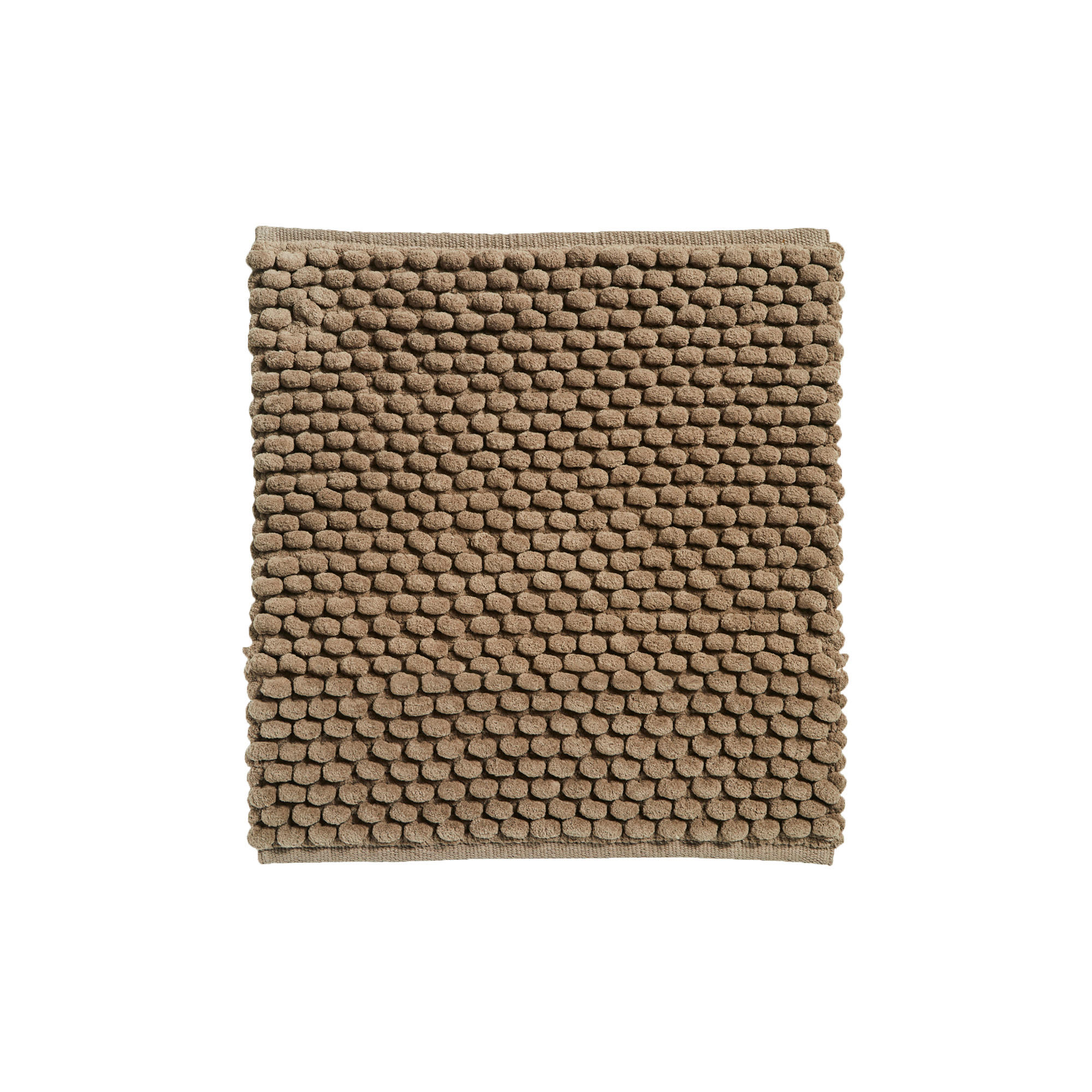 BADTEPPICH Goldbraun  - Goldbraun, Basics, Kunststoff/Textil (60/60/3cm) - Aquanova