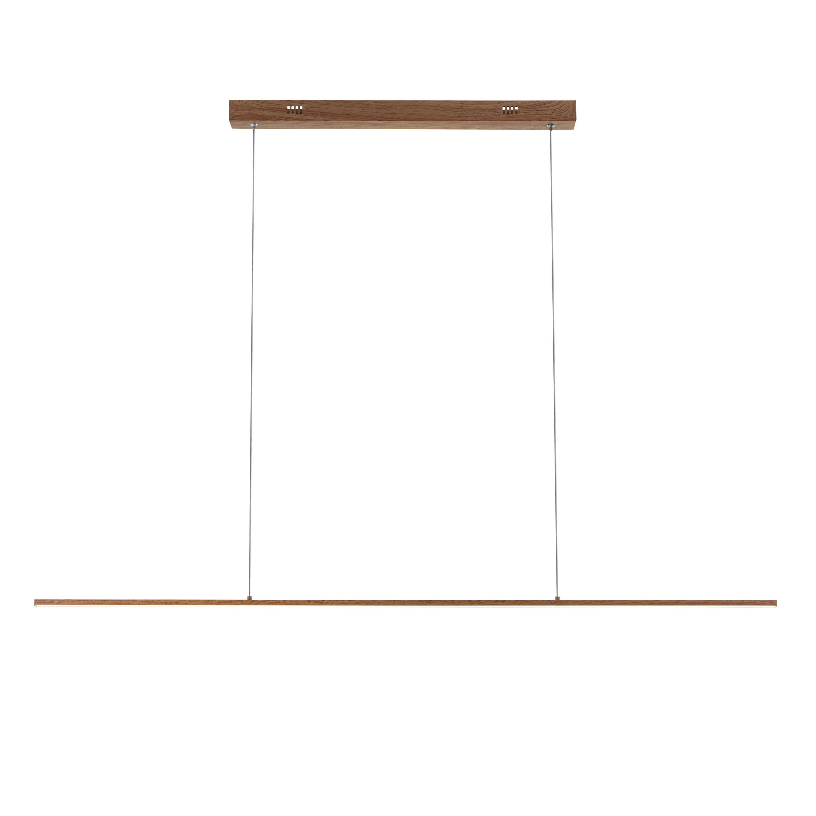 LED SVJETILJKA VISEĆA    120,5/2/200 cm    SIRIUS  - tamno smeđa, Basics, metal (120,5/2/200cm)