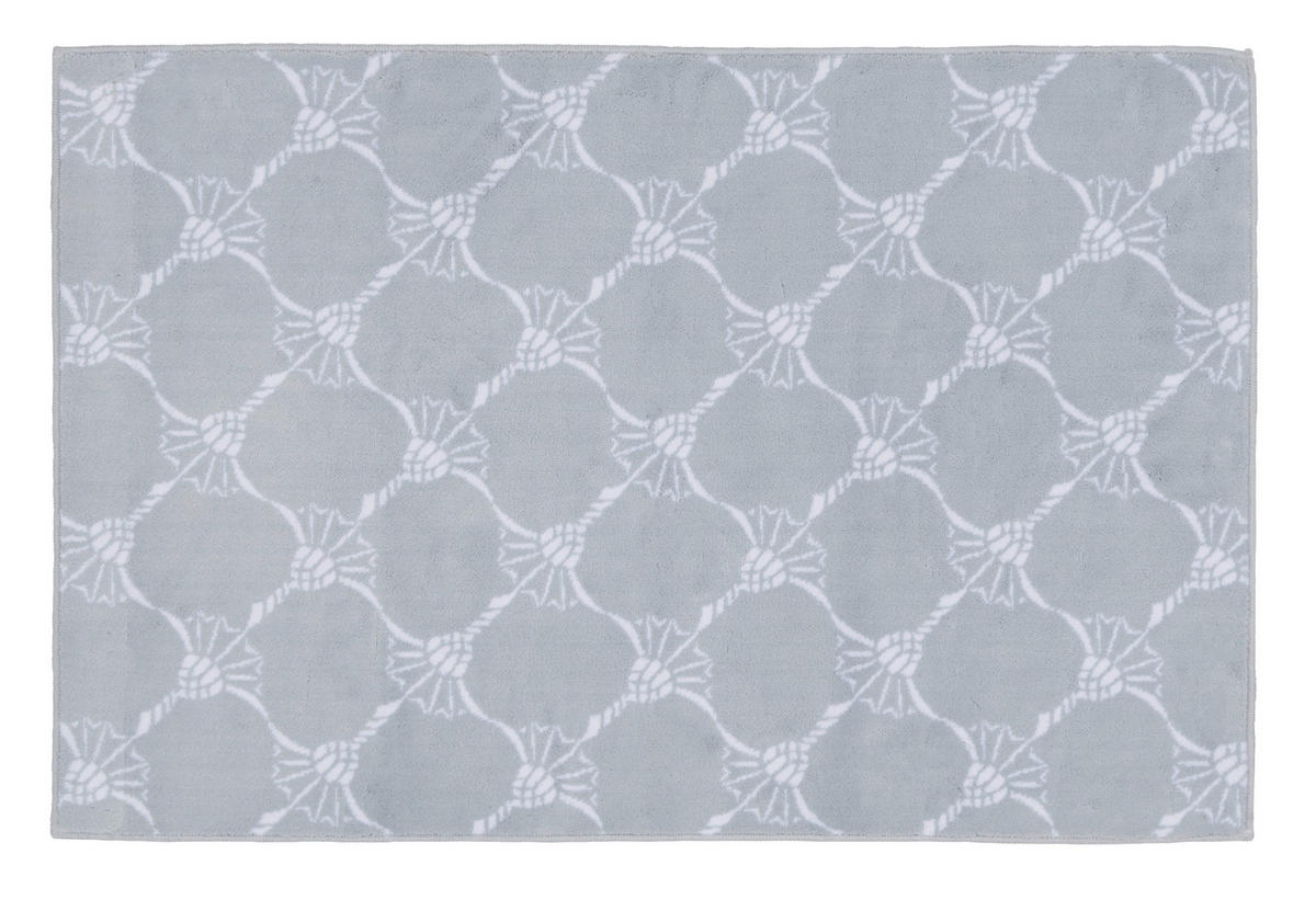 BADTEPPICH 60/90 cm Grau  - Grau, Design, Kunststoff/Textil (60/90cm) - Joop!