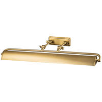 BILDERLEUCHTE   - Messingfarben/Schwarz, KONVENTIONELL, Metall (12.7/70.3/31.8cm) - Elstead Lighting