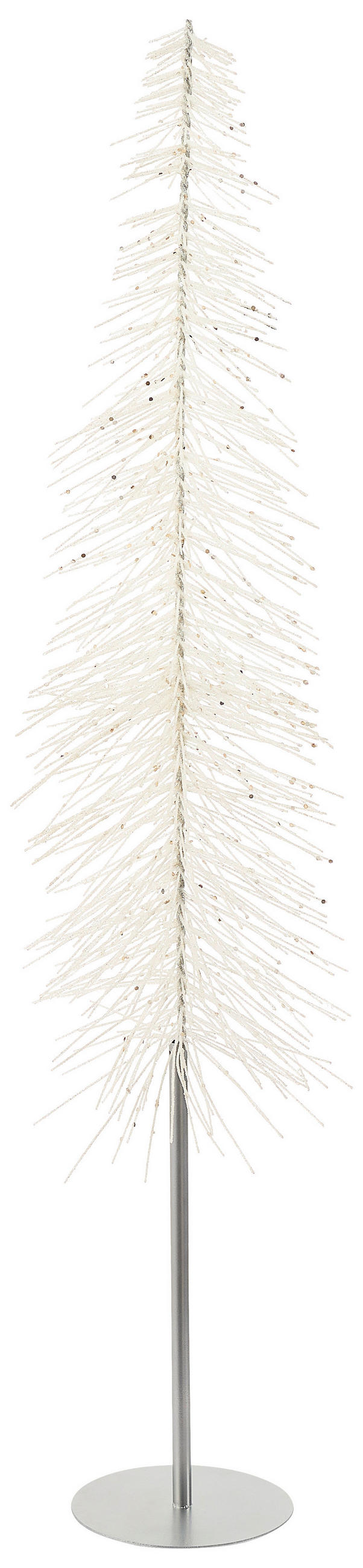 DEKOBAUM  - Weiß, LIFESTYLE, Kunststoff/Metall (19/90cm)